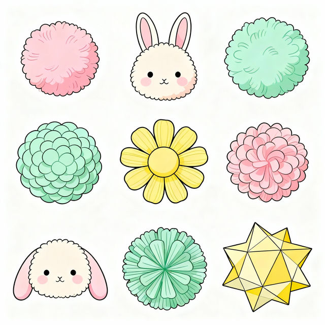 Pom Clip Art - Made With AI gallery