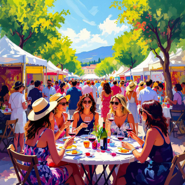Los Gatos Art and Wine Festival gallery