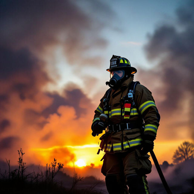 Firefighter Art - Created with AI gallery