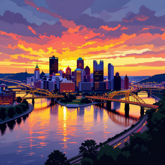 Pittsburgh Pictures - AI Generated gallery