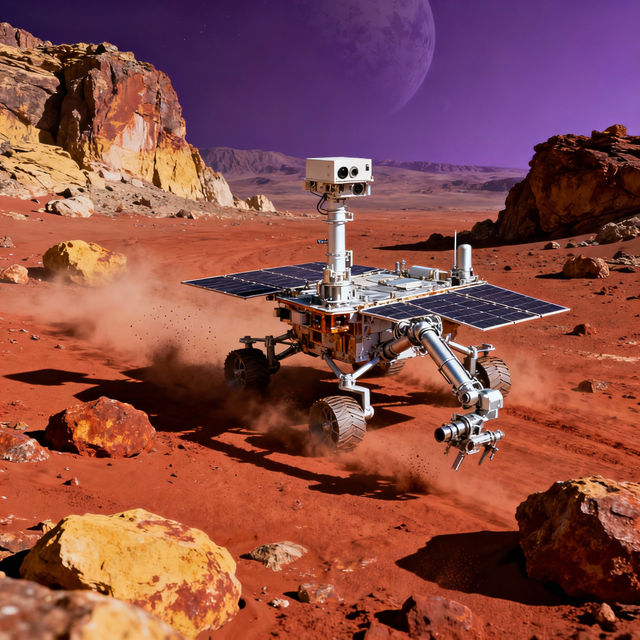 Mars Rover Drawings - AI Generated gallery