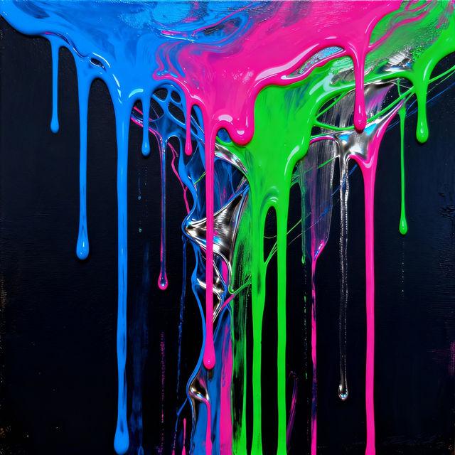 Drip Drawings - Created With AI gallery