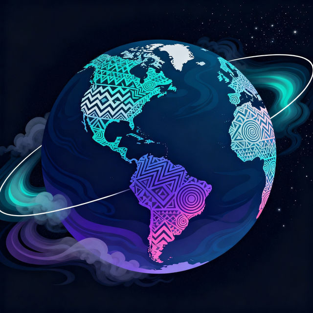 Earth Drawings - Made With AI gallery