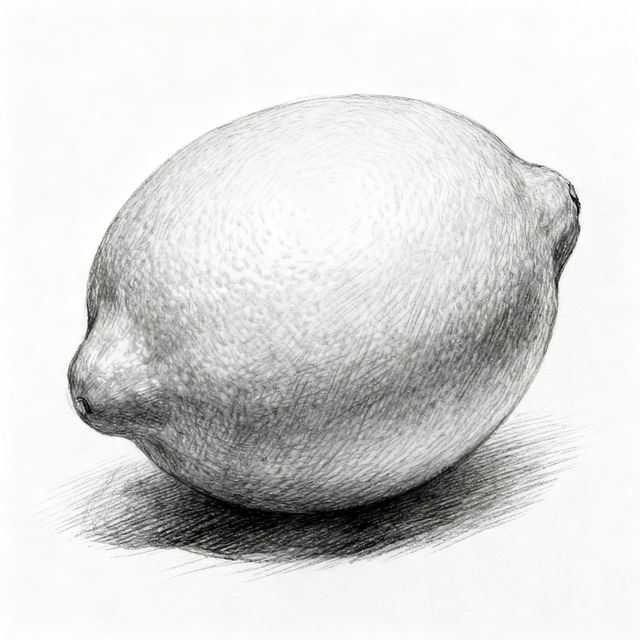 Drawing Of A Lemon gallery