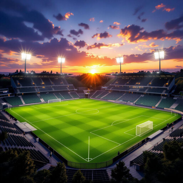 Soccer Field Images - AI Generated gallery