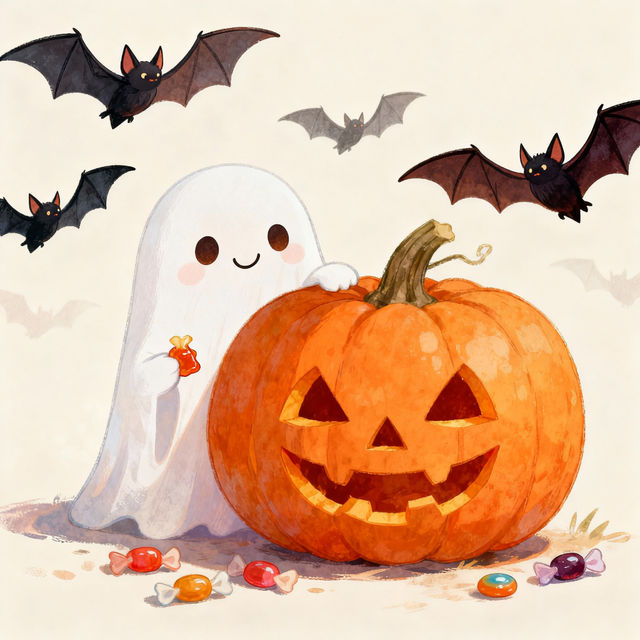 Cute Spooky Drawings gallery