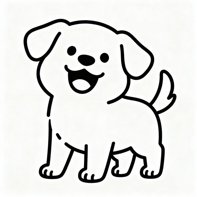 Easy Dog Drawings gallery