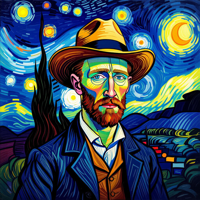 Famous Art Works - Reimagined by AI gallery