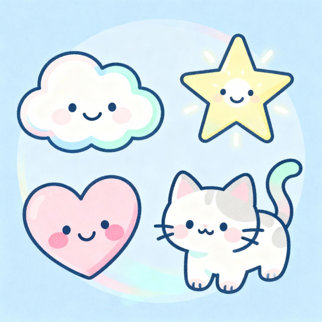 Easy Drawings of Cute Things gallery