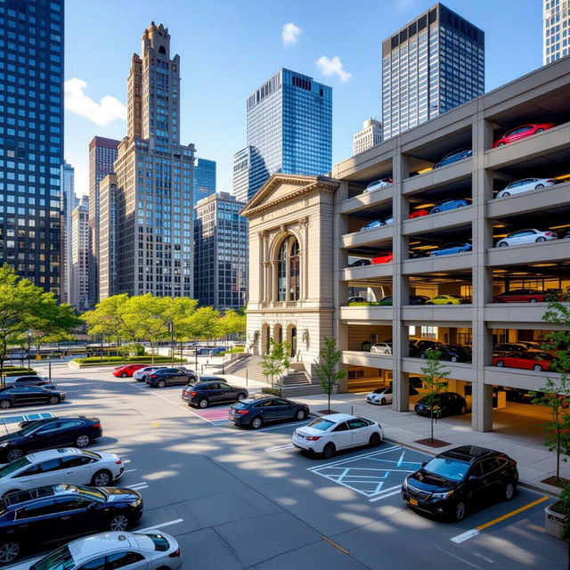 Parking Art Institute Chicago gallery