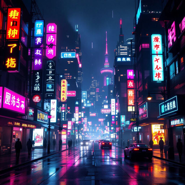 Neon Light Art - Created with AI gallery