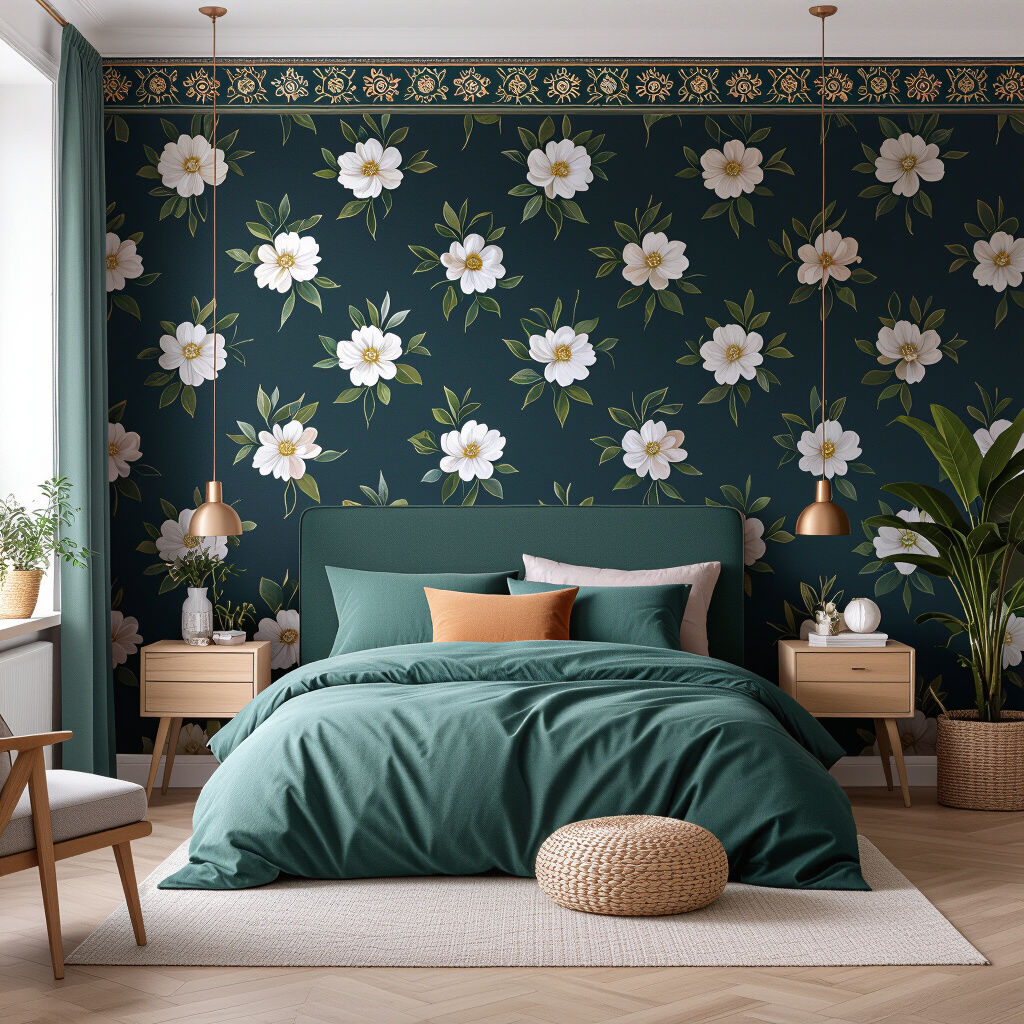 Peel And Stick Wallpaper Borders - Easy To Apply & Stylish