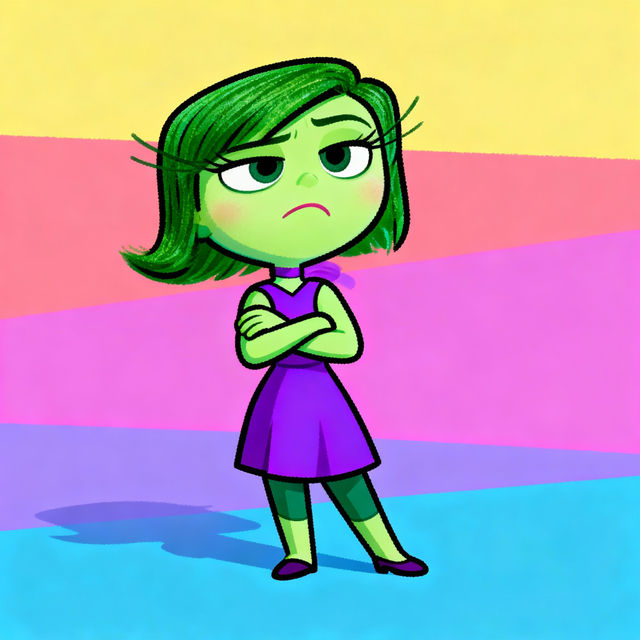 Disgust Inside Out Drawing gallery