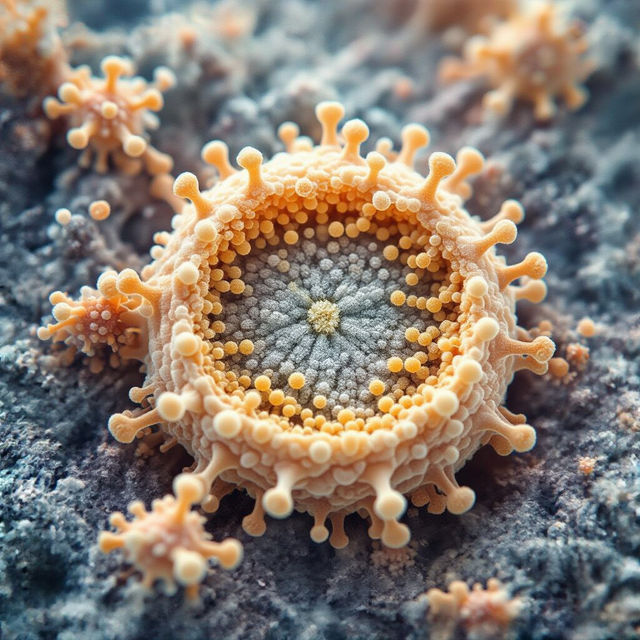 Visualizing Staph Infection Stages with AI Art gallery