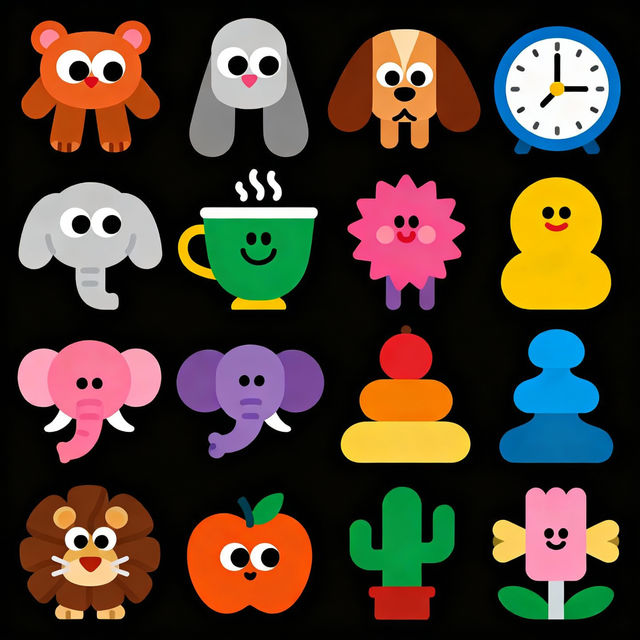 Cartoon Clip Art - Made With AI gallery