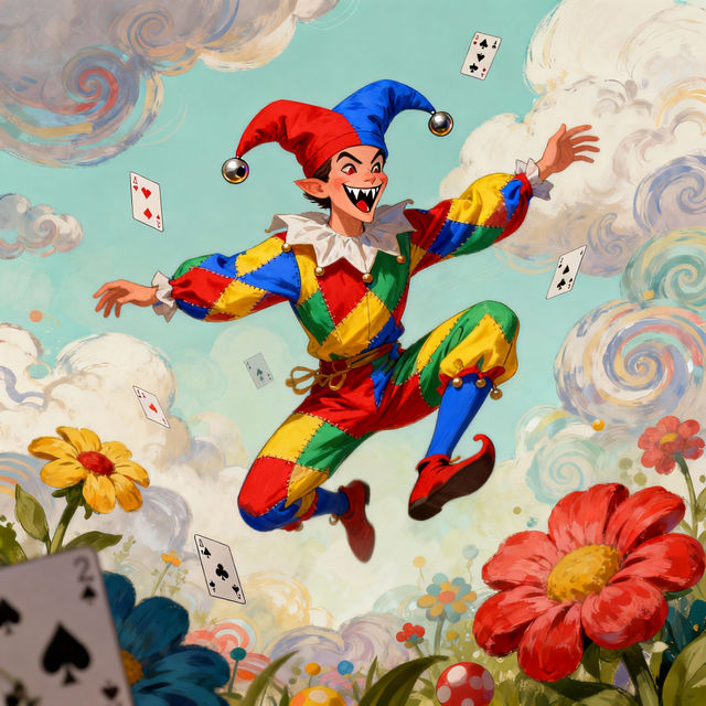 Jester Drawings - AI Generated gallery
