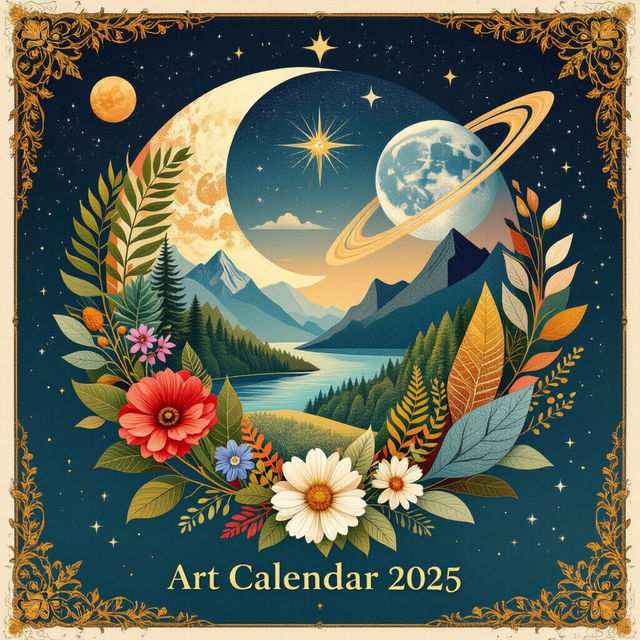 Art Calendar 2025 gallery