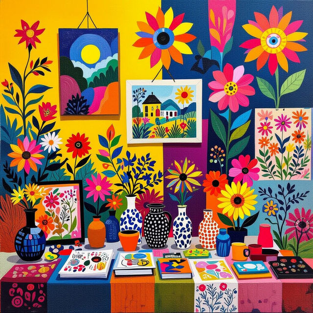 Yellow Springs Art Show - AI Creations gallery