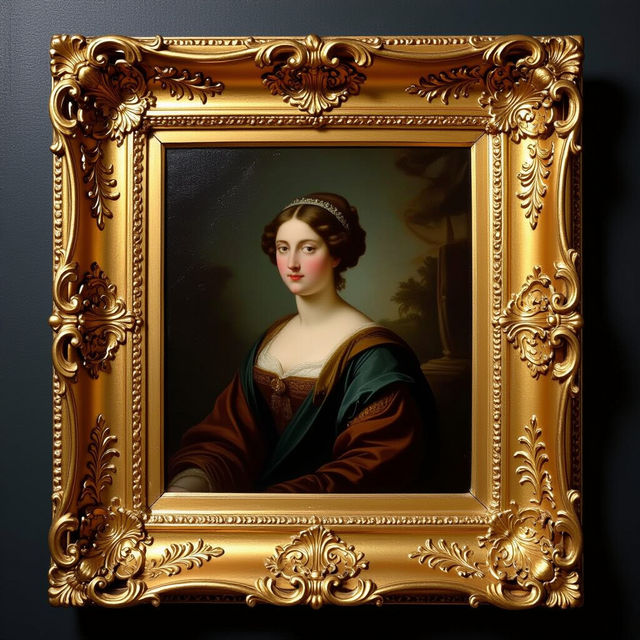 Vintage Gold Picture Frames gallery