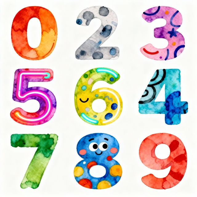 Number Clip Art - Made With AI gallery