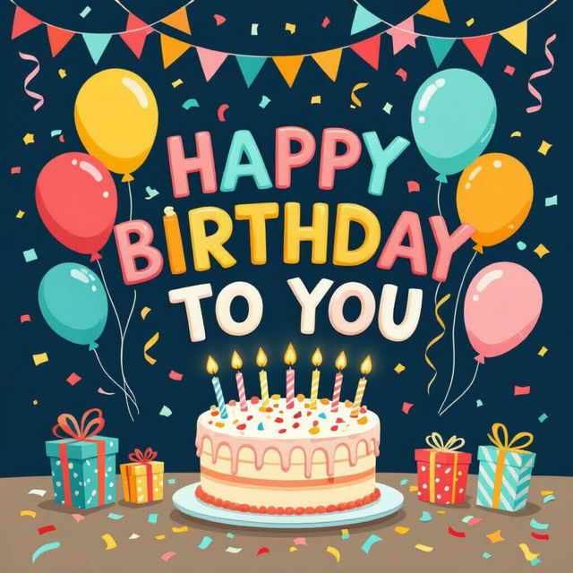 Happy Birthday Images - Made With AI gallery