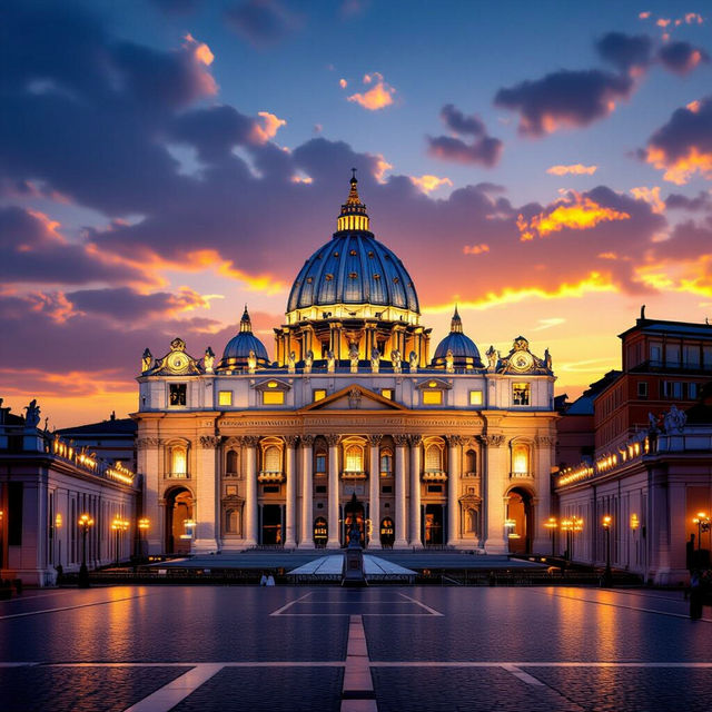 St. Peter's Basilica Images - AI Generated gallery
