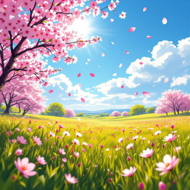 Spring Desktop Wallpapers Generated by AI gallery