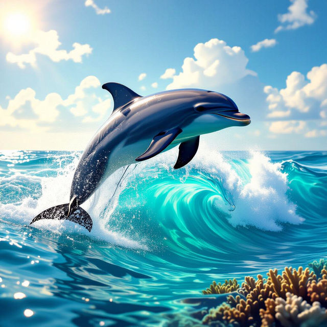 Dolphin Wallpapers - Made With AI gallery