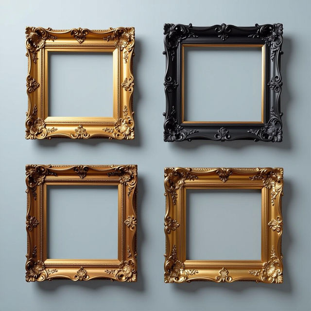 AI-Generated Art Picture Frames gallery