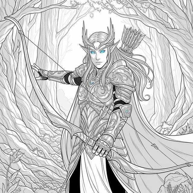 Browse Unique Elf Drawings Created With AI gallery