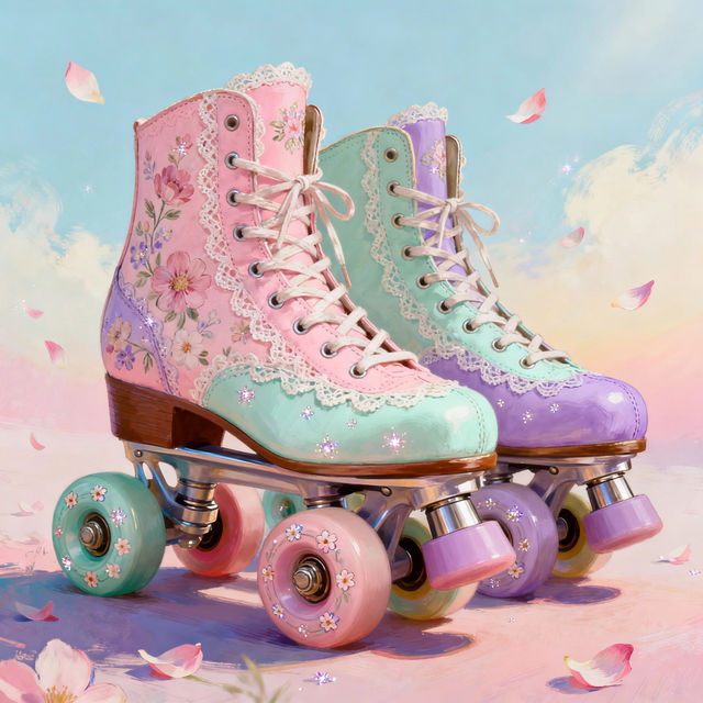 Roller Skates Drawings gallery