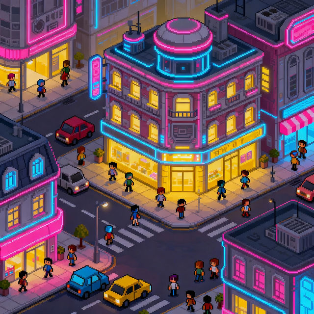 Isometric Pixel Art gallery