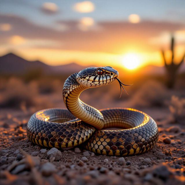 Rattlesnake Images - AI Generated gallery