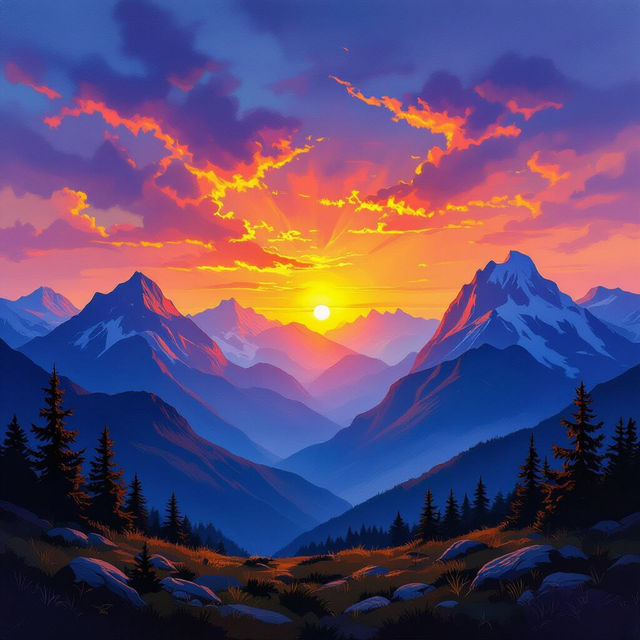 How Great Thou Art Original Art gallery