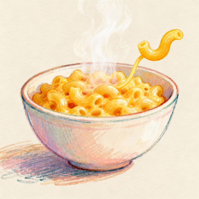 Mac and Cheese Drawings - Made With AI gallery