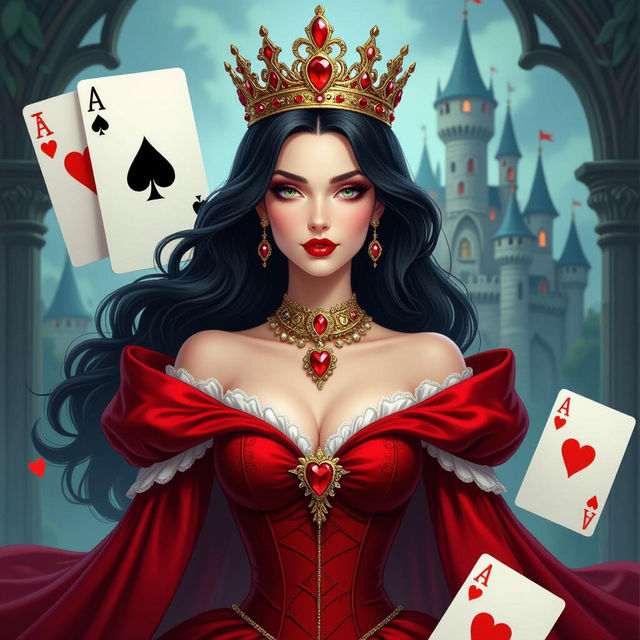 Queen of Hearts Wallpaper gallery