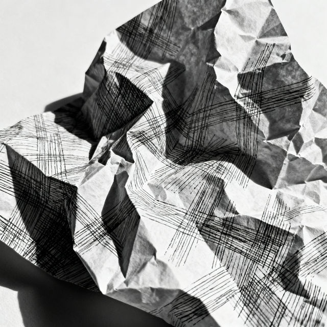 Crumpled Paper Drawings - AI Generated Art gallery