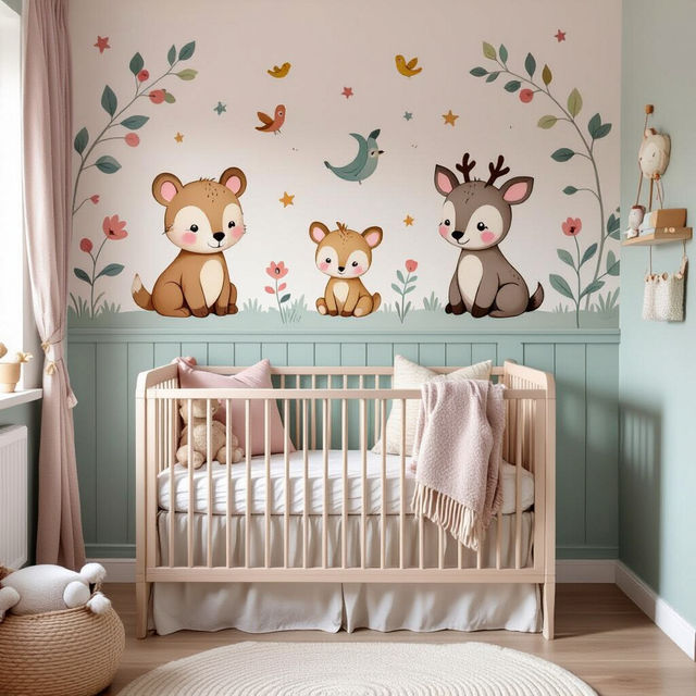 Gender Neutral Nursery Wallpaper gallery