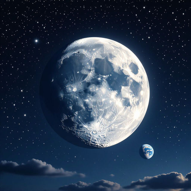 Pictures of the Moon - AI Generated gallery