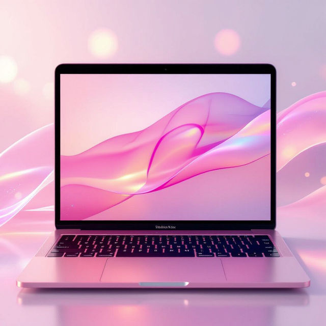 Macbook Wallpaper Pink - Made With AI gallery