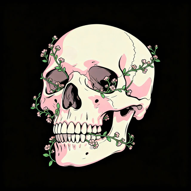 Skull Drawings - Easy AI Art gallery