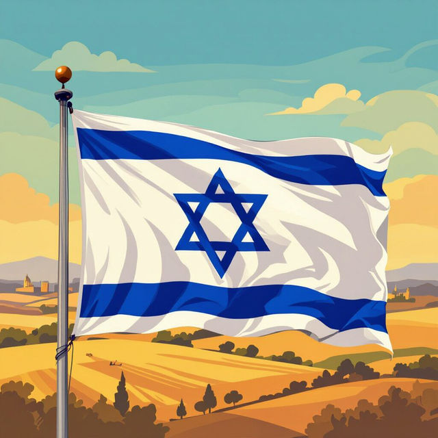 Israel Flag Images - AI Generated gallery