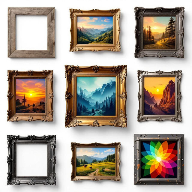 Picture Frame Craft Ideas gallery