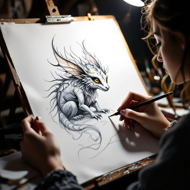 Female Hand Drawings gallery