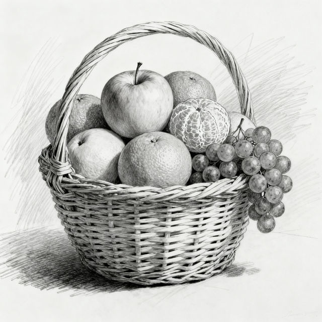 Fruit Sketch - AI Art gallery