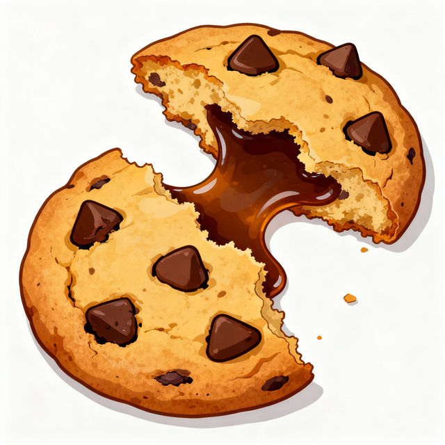 Chocolate Chip Cookie Clip Art gallery