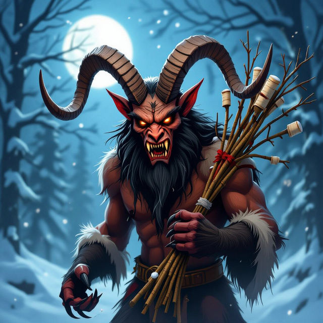 Krampus Art - AI Generated gallery