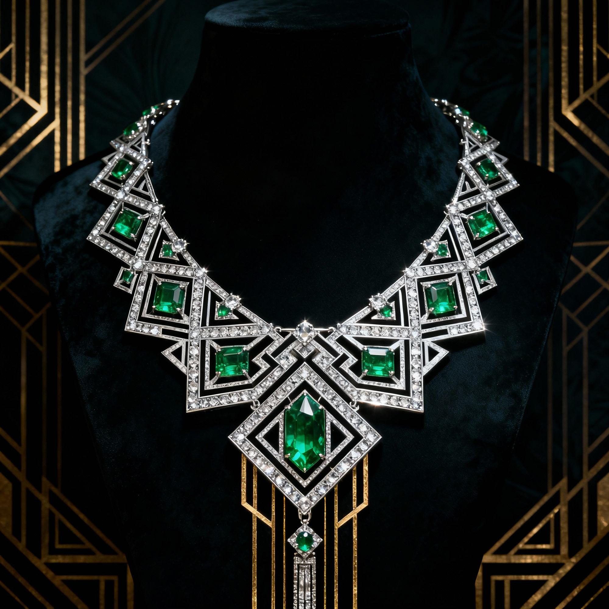 Art Deco Jewellery - AI Generated Designs