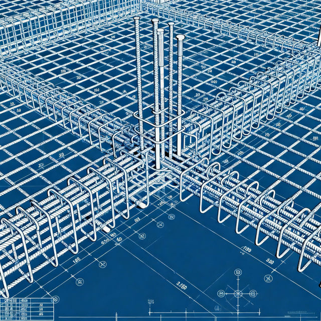 Rebar Shop Drawings - AI Generated gallery