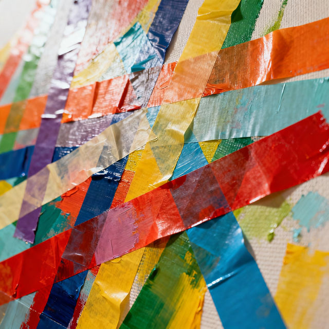 Masking Tape Art - Creative Designs gallery